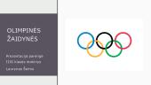 Šiuolaikinės Olimpinės žaidynės 1 puslapis