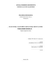 StatutiniÅ³ valstybÄ—s tarnautojÅ³ motyvavimo tobulinimo modelis  1 puslapis