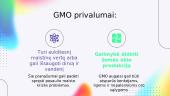 Genetiškai modifikuoti organizmai - GMO 3 puslapis