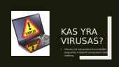 Kompiuteriniai virusai ir antivirusinės programos (skaidrės) 2 puslapis